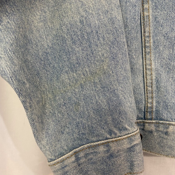 Vintage Levis USA Trucker 70507 0234 80-90's Light Wash Denim Jacket Men's Small - Picture 12 of 12